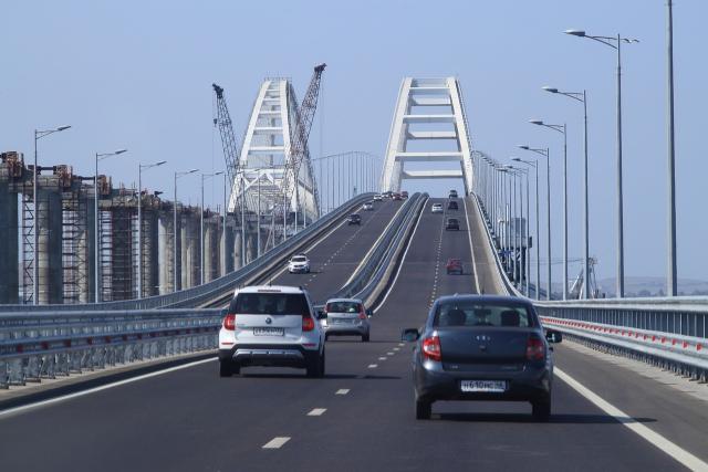 Kertsch Brücke auf die Krim. 